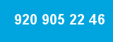 920 905 22 46